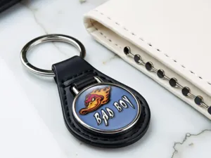 Custom Leather Keyrings Bespoke Gifts Creative